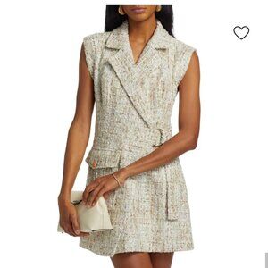 Toccin Everly Safari Wrap Minidress
